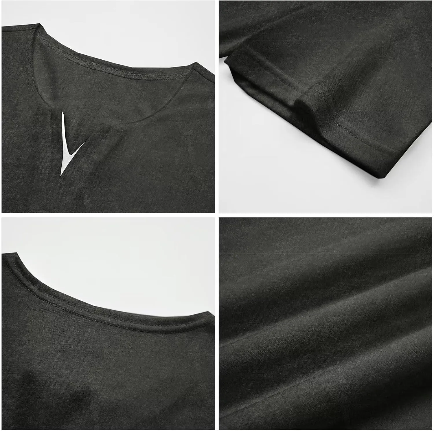 Mens Henley Shirts Short Sleeve Summer Casual V Neck Cotton Tee Shirts