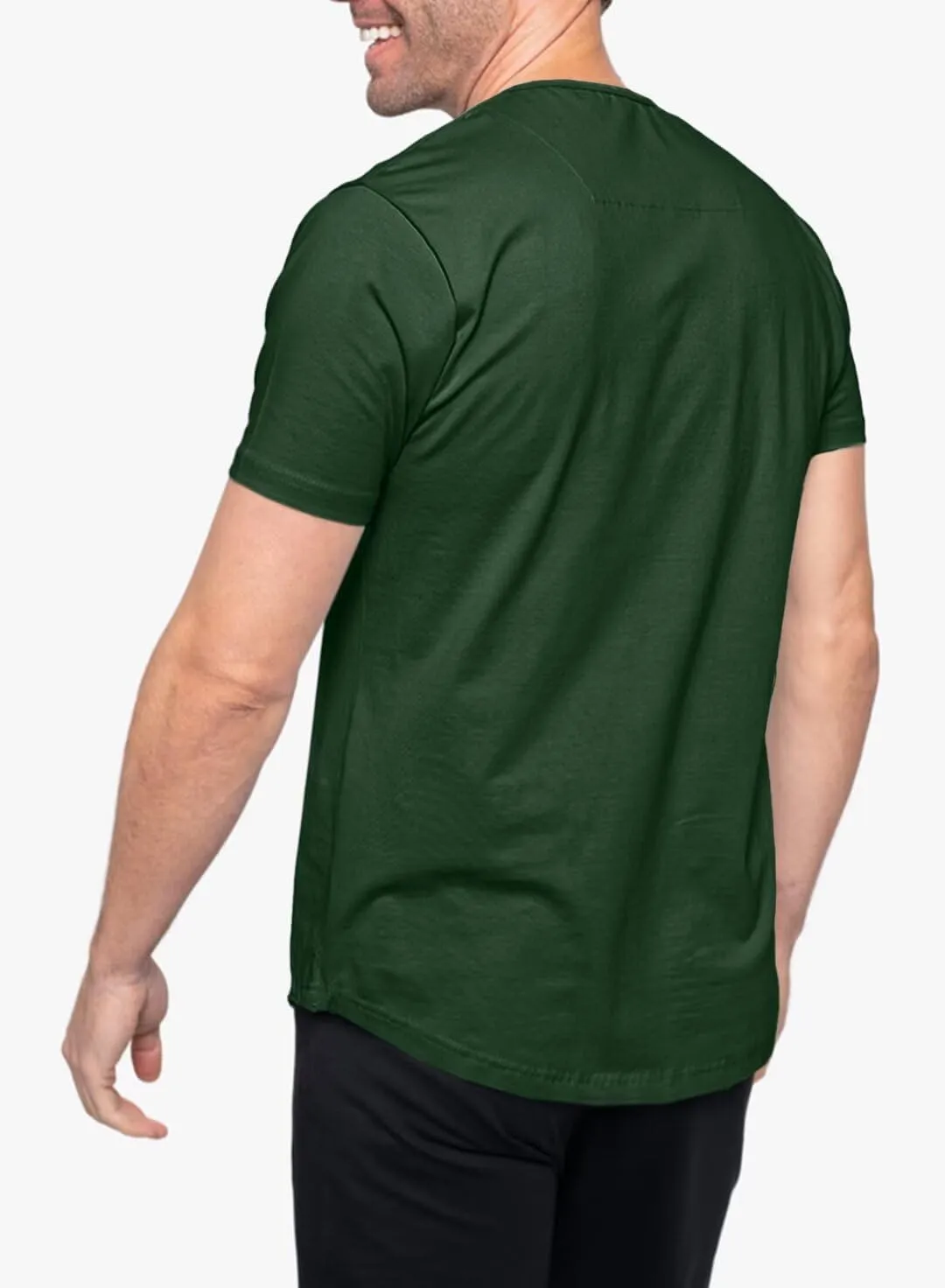 Mens Henley Shirts Short Sleeve Summer Casual V Neck Cotton Tee Shirts