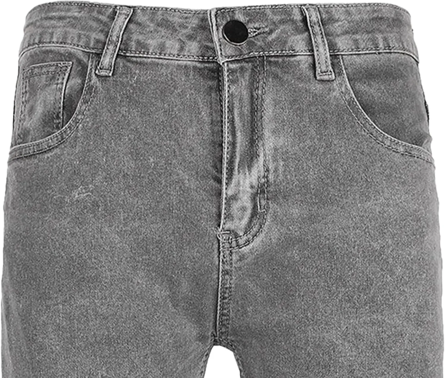 Men's Skinny Stretch Outdoor Jeans Casual Slim Fit Casual Denim Pants Solid Fashion Comfort Jeans Trouser