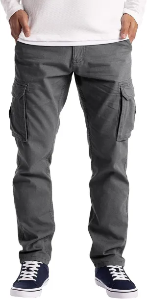 Mens Sweatpants with Pockets Big and Tall Training Jogging Gym Sweatpants for Men Workout Pants for Men Casual Cargo