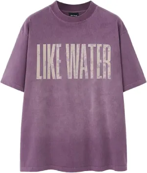 Men's Teen Oversized Baggy Graphic Acid Wash T Shirts Cotton Crew Neck Short Sleeve Tee Vintage Streetwear Top