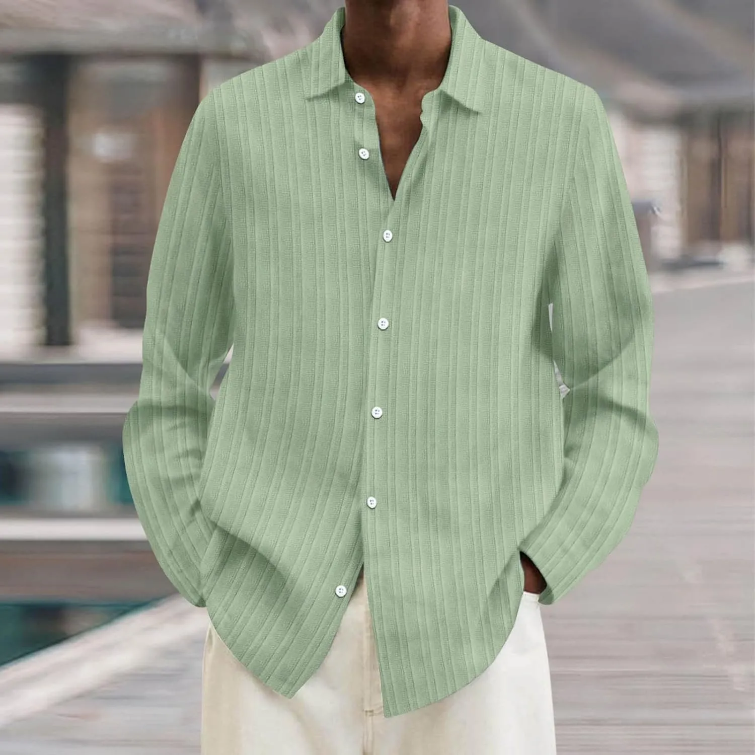 Men's Travel-Ready Wrinkle-Resistant T-Shirt with Lightweight Microfiber Blend Fabric and Hidden Passport Pocket