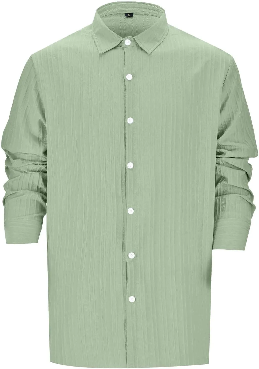 Men's Travel-Ready Wrinkle-Resistant T-Shirt with Lightweight Microfiber Blend Fabric and Hidden Passport Pocket