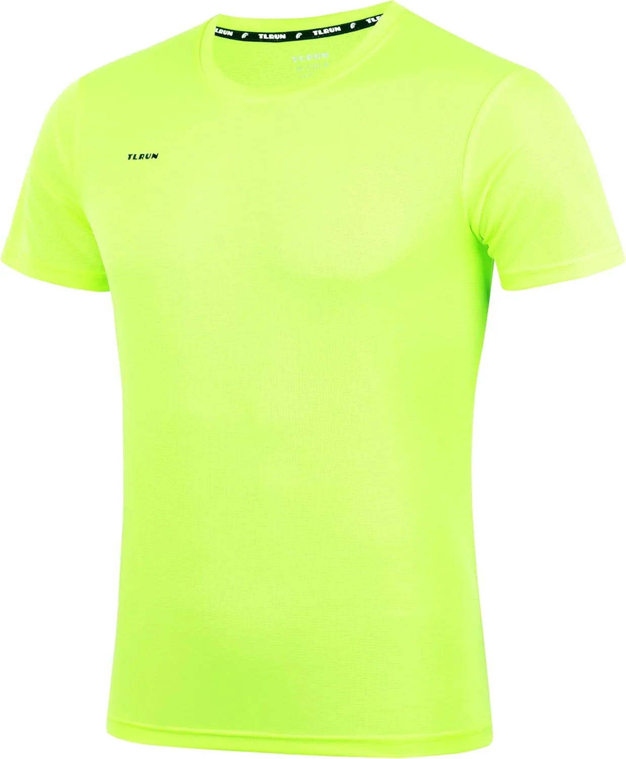 Men's Ultra Lightweight Running Shirts, Dry Fit Marathon Top Tee, Cool Short Sleeve Athletic T-Shirts