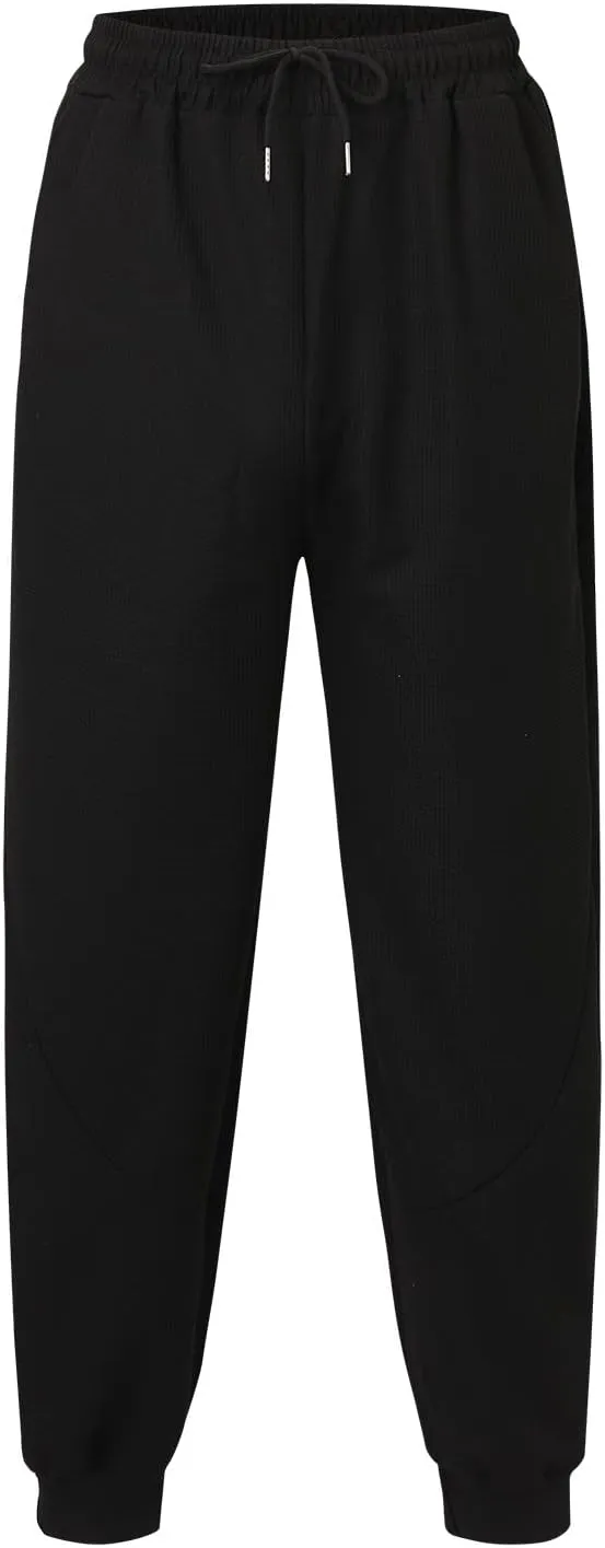 Mens Workout Cargo Sweatpants Military Ripstop Men's Baggy Pants Thermal Cotton Pants Fashion Loose Handsome Pocket