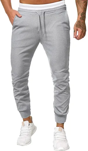 Mens Workout Cargo Sweatpants Military Ripstop Men's Baggy Pants Thermal Cotton Pants Fashion Loose Handsome Pocket