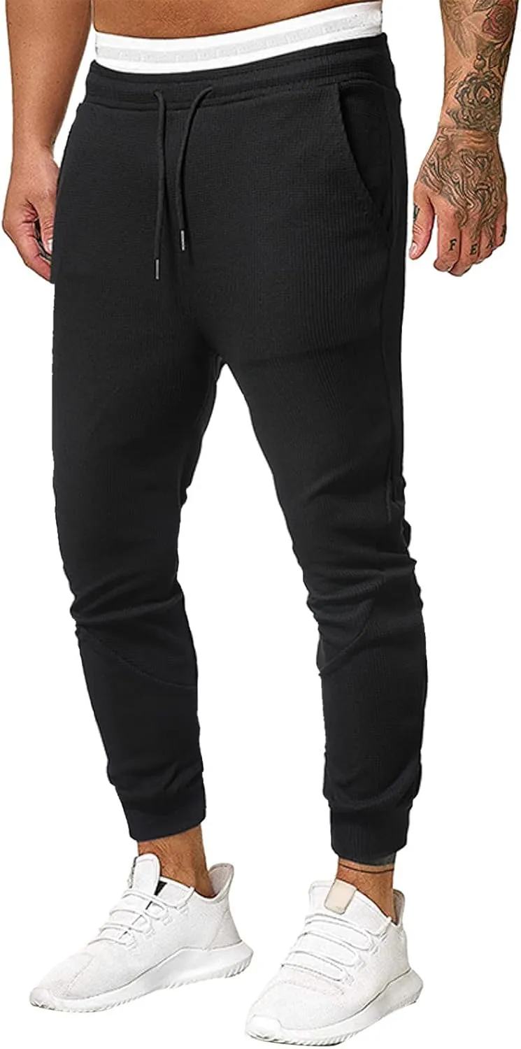 Mens Workout Cargo Sweatpants Military Ripstop Men's Baggy Pants Thermal Cotton Pants Fashion Loose Handsome Pocket