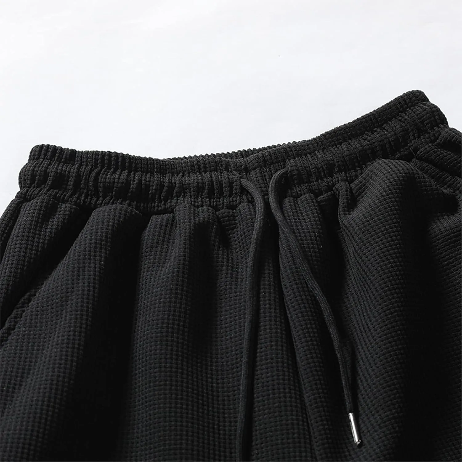 Mens Workout Cargo Sweatpants Military Ripstop Men's Baggy Pants Thermal Cotton Pants Fashion Loose Handsome Pocket