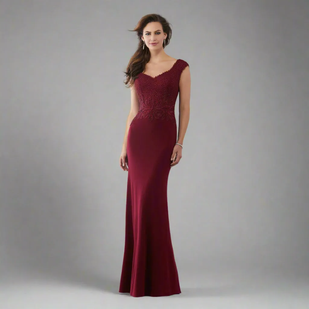 MGNY burgundy dress, size 6