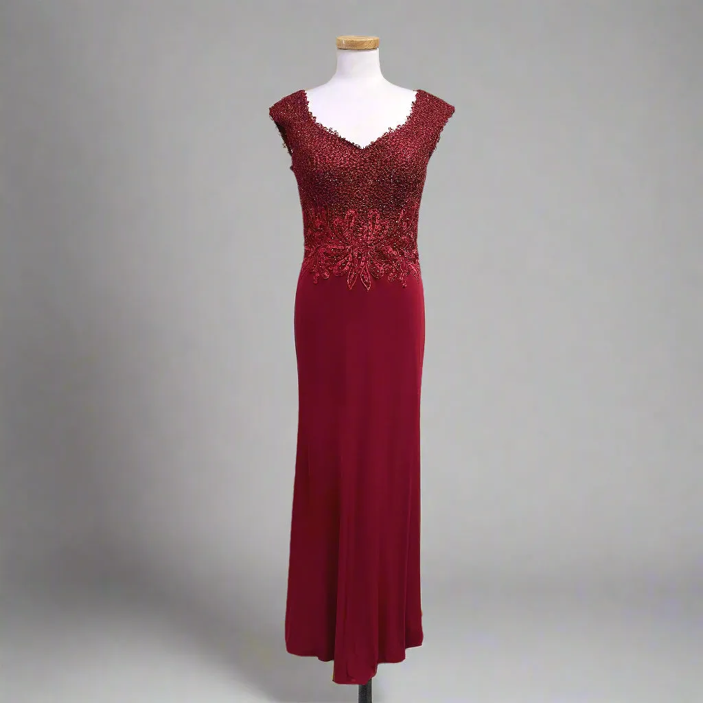 MGNY burgundy dress, size 6