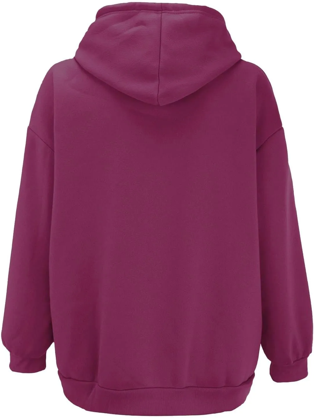 Miyaomn Trendy Zip Up Hoodies for Women Long Sleeve Oversized Sweatshirts Y2K Fall Outfits Casual Fashion Jacket with Pockets