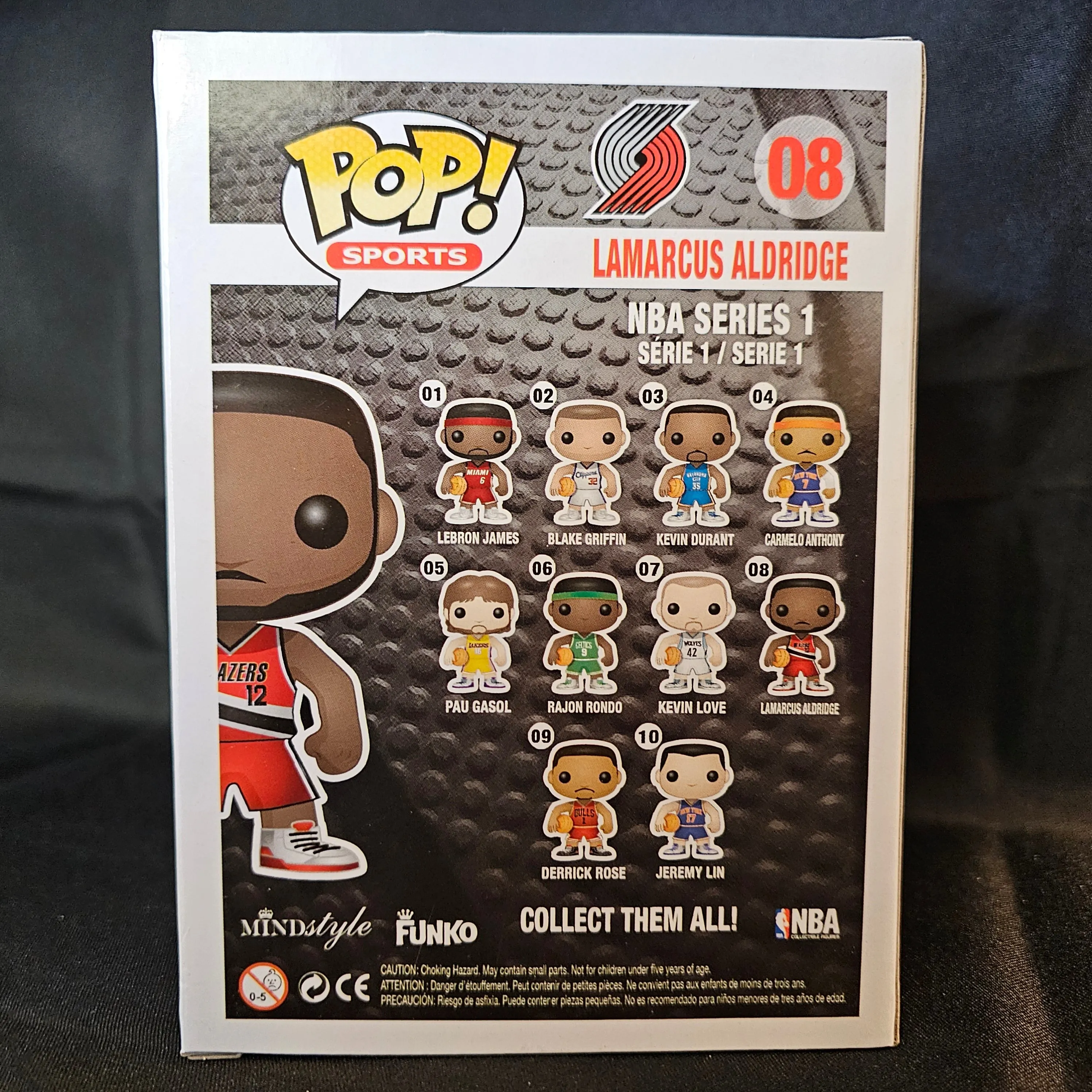 NBA Series 1 Pop! Vinyl Figure Lamarcus Aldridge [Portland Trail Blazers] [08]