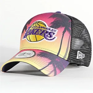 NEW ERA LA LAKERS SUMMER CITY EDITION TRUCKER CAP