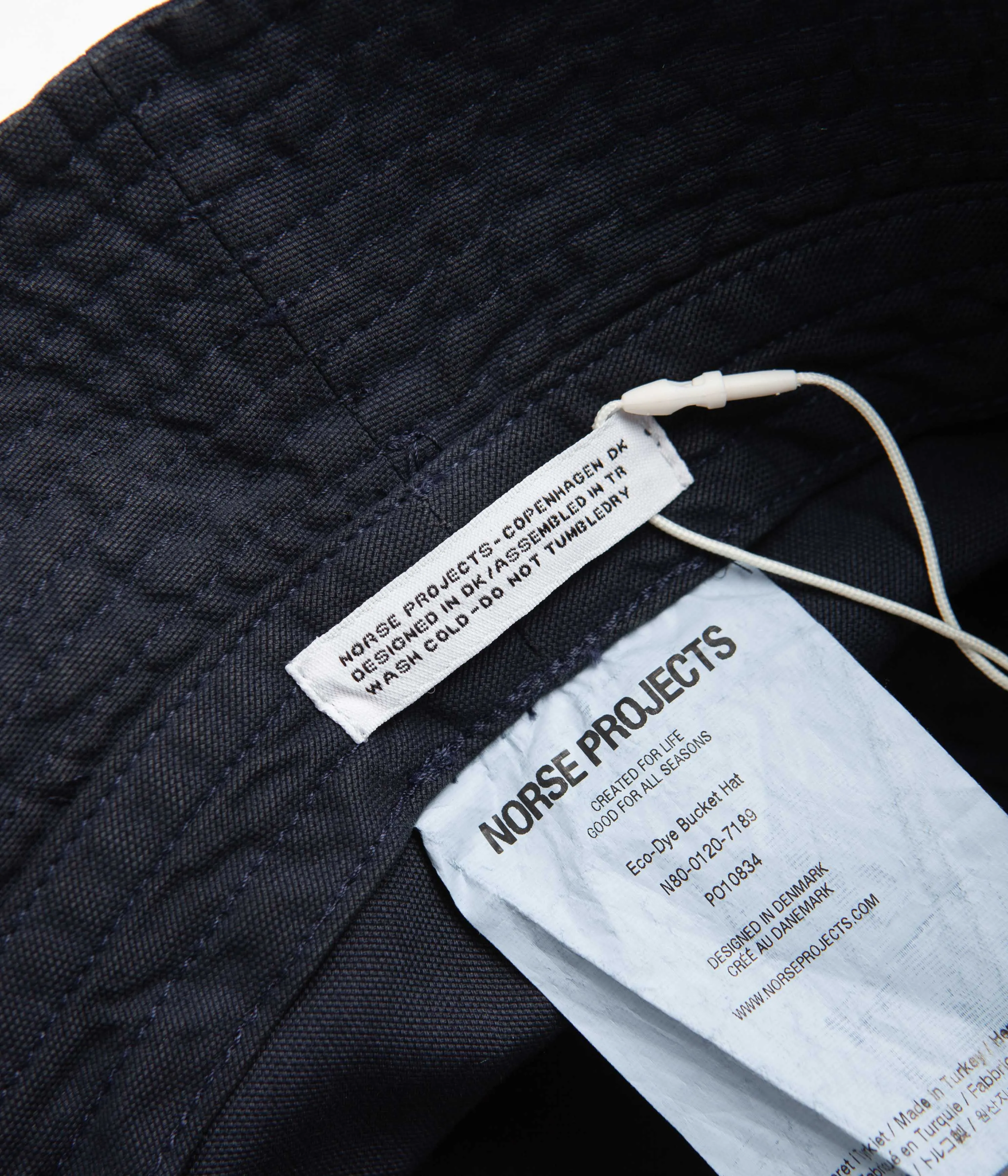 Norse Projects Eco-Dye Bucket Hat - Lava Dye