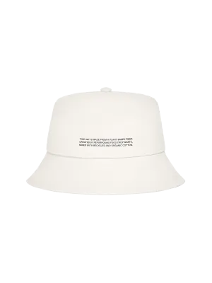 Oilseed Hemp Bucket Hat—ecru ivory