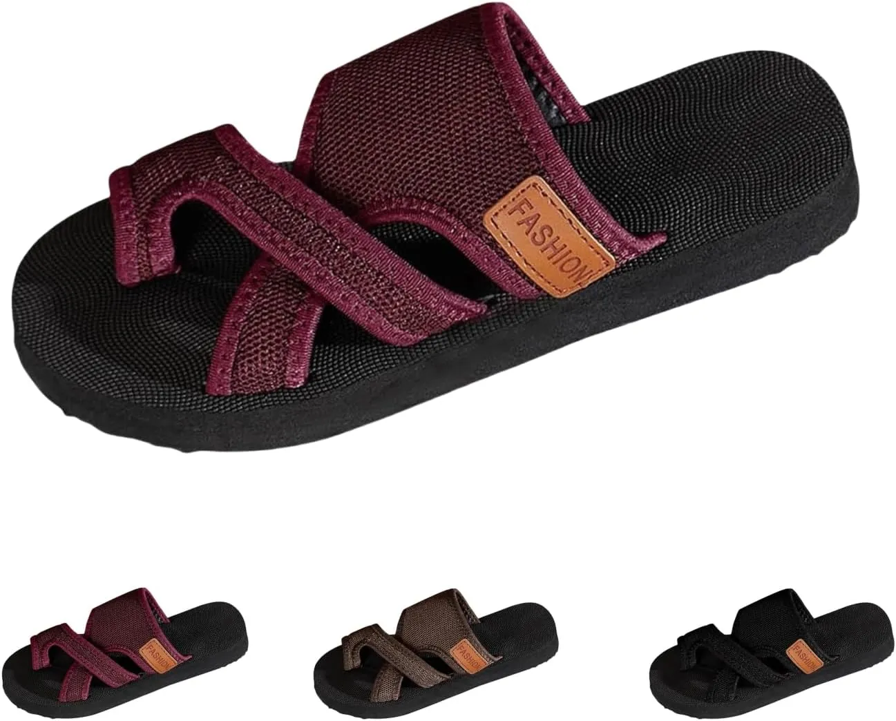 Orthopedic Sandals for Women 2025 Dressy Comfortable Arch Support Slides Summer Walking Casual Beach Toe Ring Platform Sandals