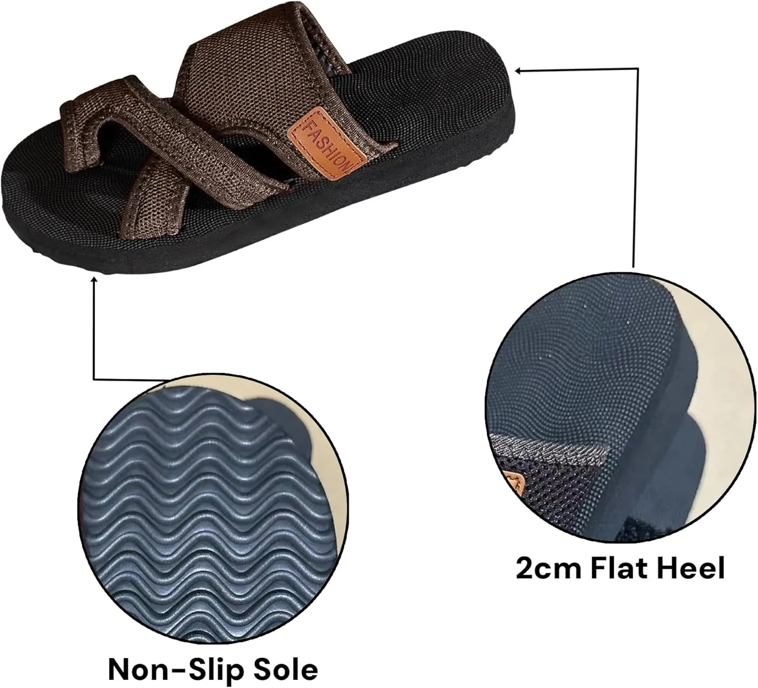 Orthopedic Sandals for Women 2025 Dressy Comfortable Arch Support Slides Summer Walking Casual Beach Toe Ring Platform Sandals