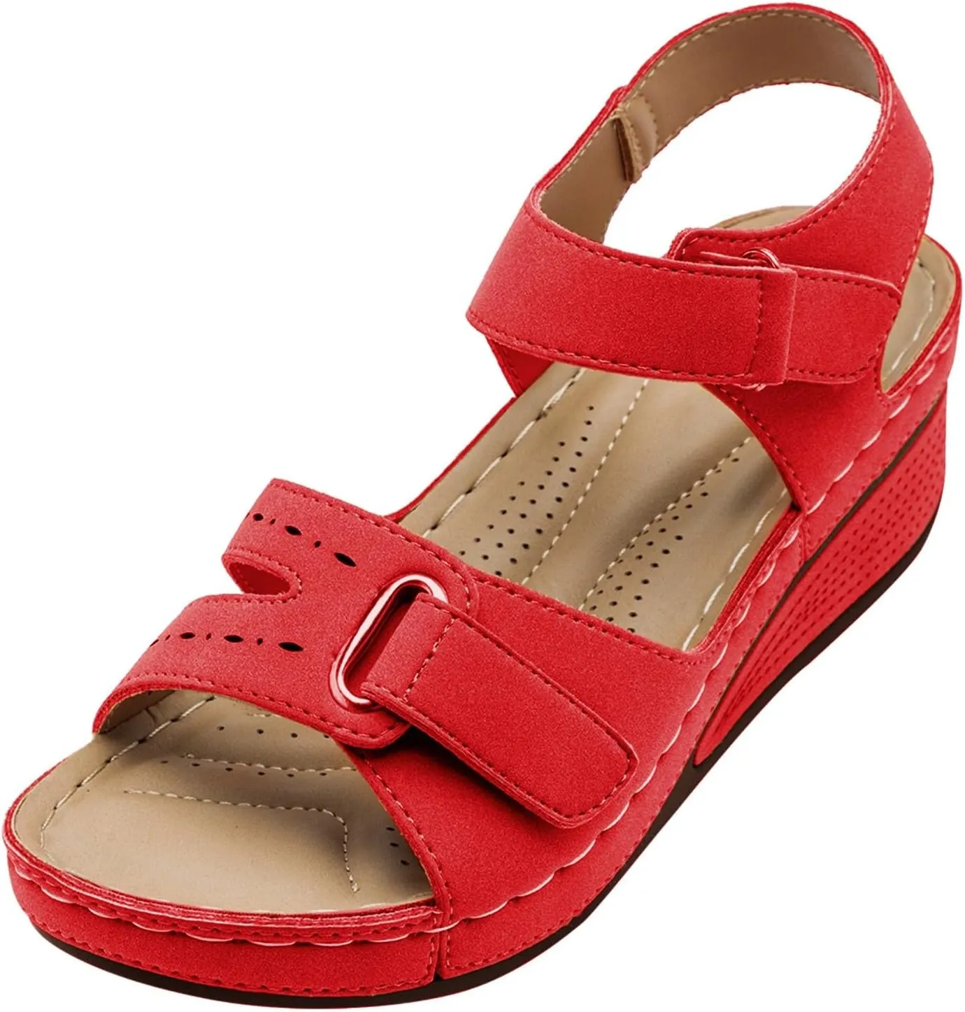 Orthopedic Sandals for Women Dressy Summer Comfortable Walking Sandals Arch Support Platform Sandals Casual Shoes