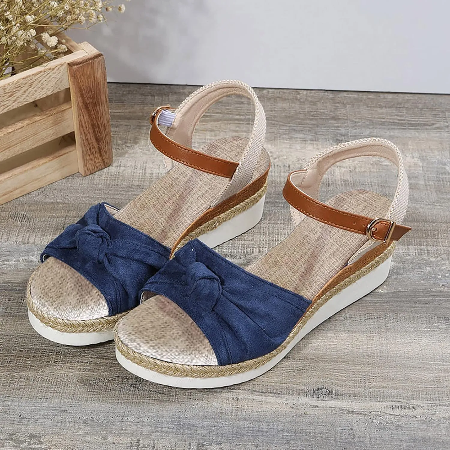 Orthopedic Sandals for Women Dressy Summer Comfortable Walking Wedge Sandals with Arch Support Fashion Orthotic Slides Shoes