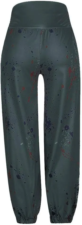 Plus Size Harem Pants Bohemian Elephant Loose Fit Lounge Yoga Pants