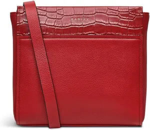 RADLEY London Downtown Womens Small Leather Ziptop Crossbody Bag