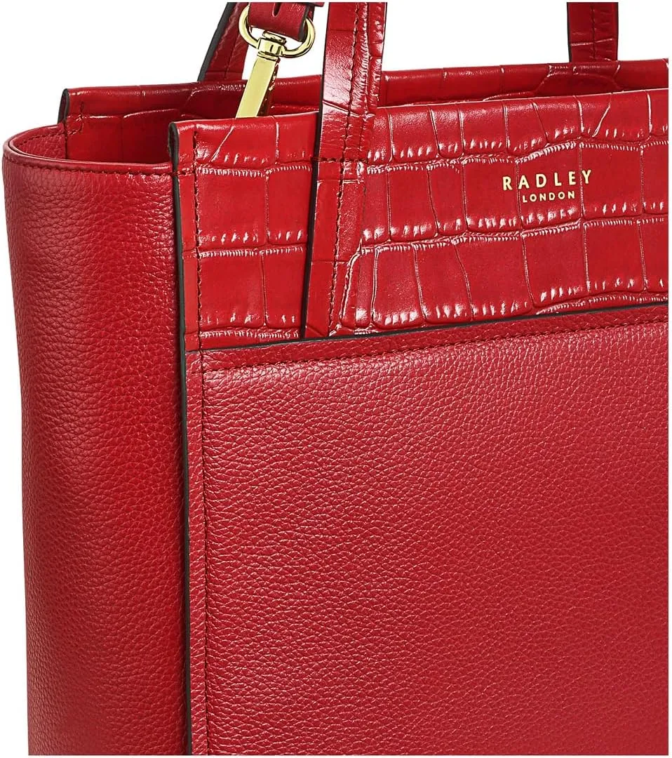 RADLEY London Downtown Women's Small Leather Ziptop Satchel Bag