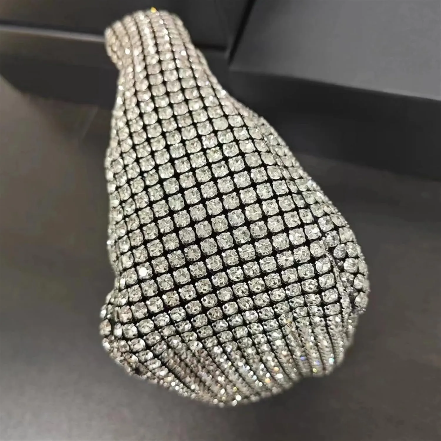 Rhinestone Bags Diamond Evening Purses Women's Sparkly Banquet Bag Wedding Party Handbag Rhinestone Clutch Bag Dinner Bag(Green)