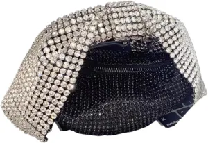 Rhinestone Bags Rhinestone Evening Clutch Bow Handle Women's Handbags Diamonds Crystal Wedding Purses Party Dumpling Bag Ladies