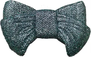 Rhinestone Bags Women's Crystal Evening Clutch Bow-Shaped Rhinestone Lady Party Wedding Purse Prom Bridal Clutches Diamond Bags(Green)