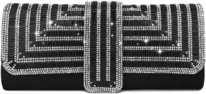 Rhinestone Bags Women's Rhinestone Clutch Purses Evening Bags Sparkling Glitter Formal Party Wedding Cocktail Prom Bags with Chain