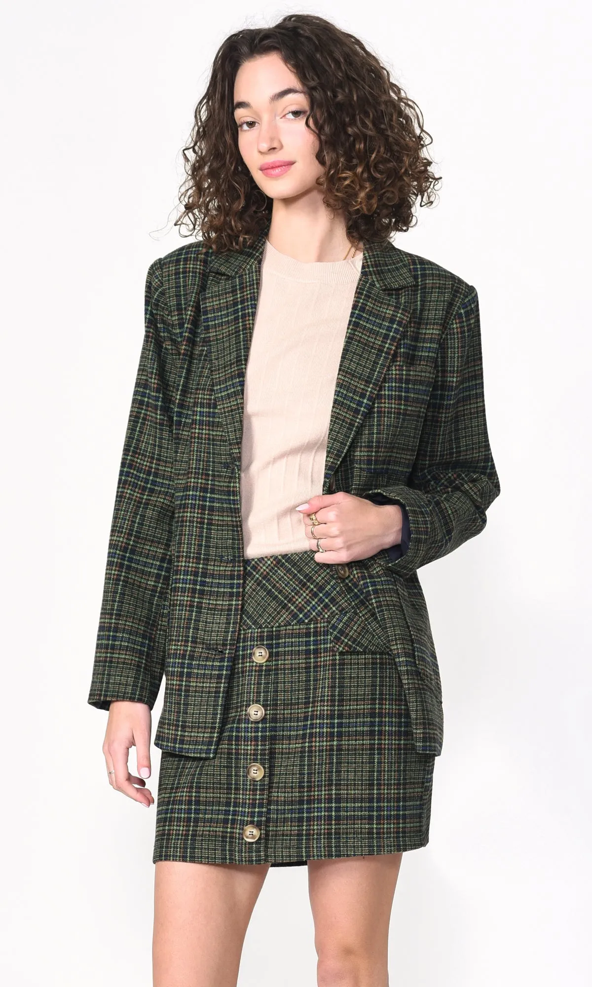 ROCKIE CHECK BLAZER