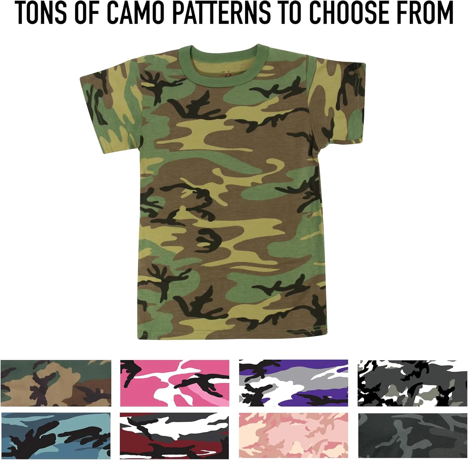 Rothco Kids Camo T-Shirt - Stylish Comfort for Little Explorers