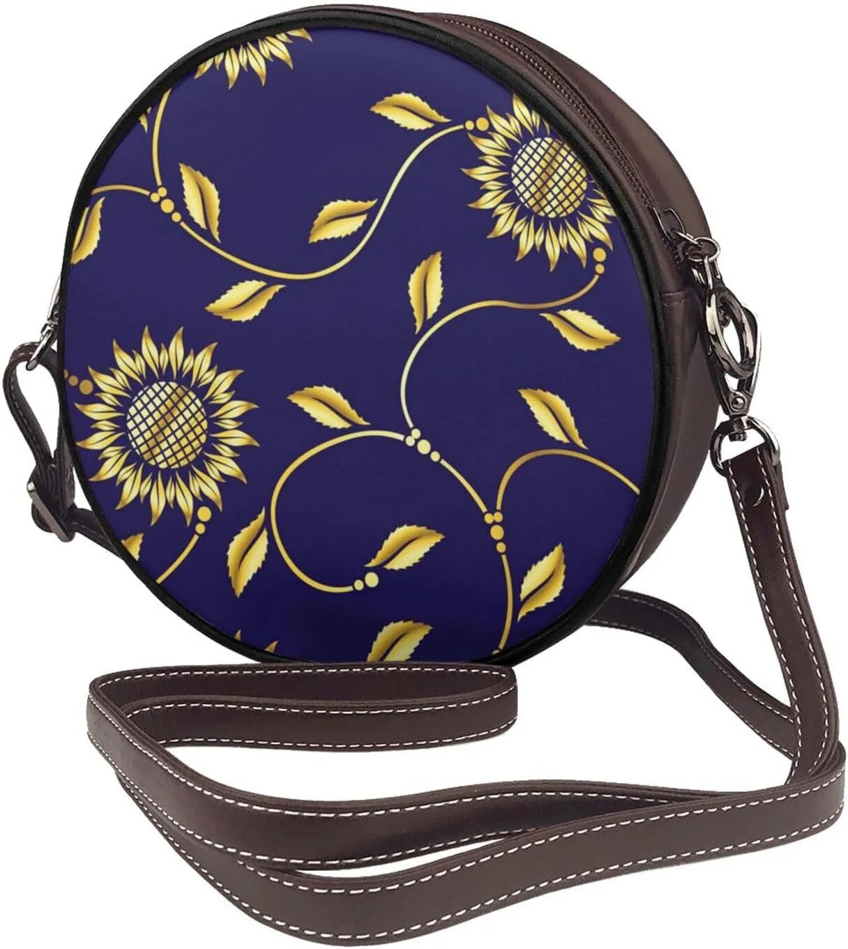 Round Crossbody Bags for Women, Small Purse and Crossbody Handbags Purse Satchel