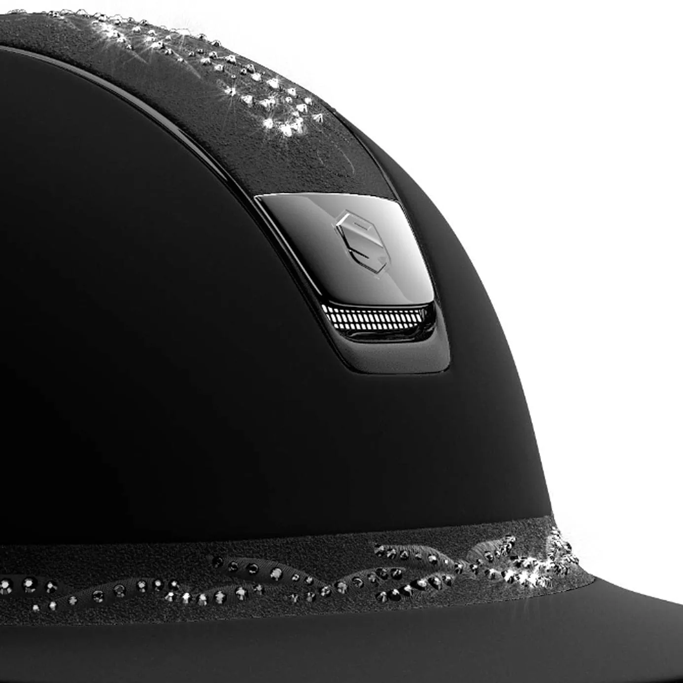 Samshield V1 Miss Shield Black Shadowmatt with Flower Crystal