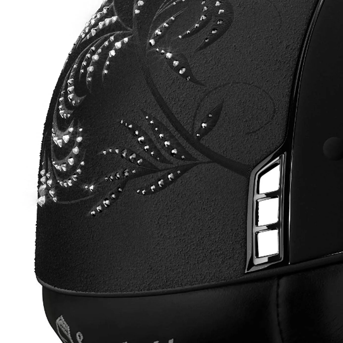 Samshield V1 Miss Shield Black Shadowmatt with Flower Crystal