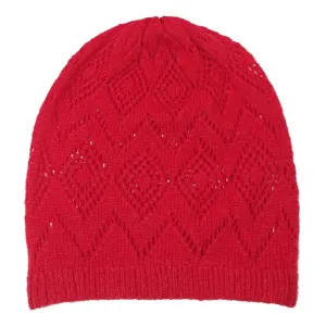 Scottish Cashmere Pointelle Beanie