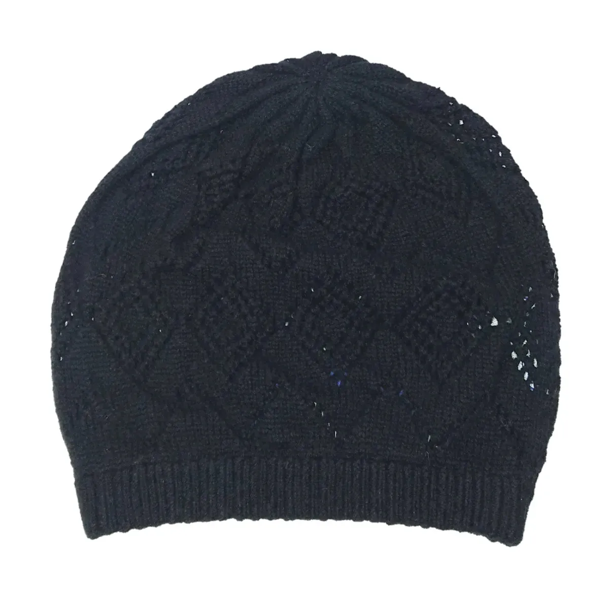 Scottish Cashmere Pointelle Beanie