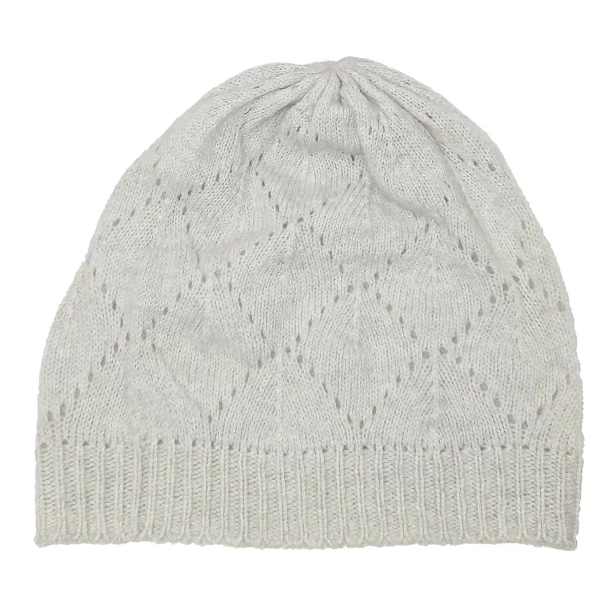 Scottish Cashmere Pointelle Beanie