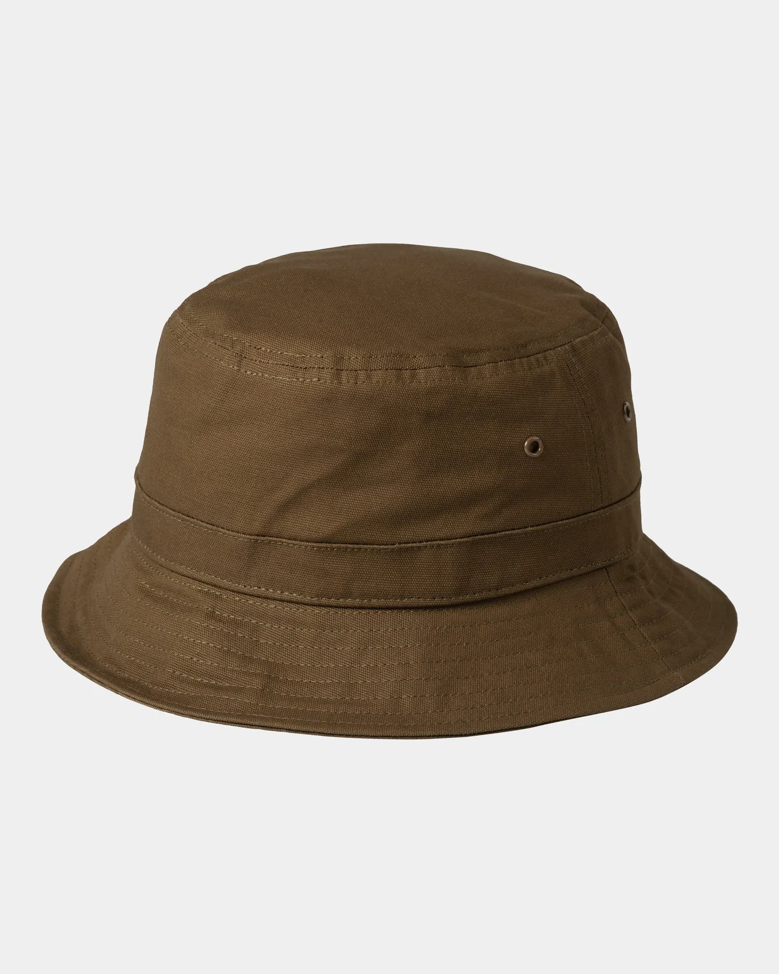 Script Bucket Hat | Lumber / White