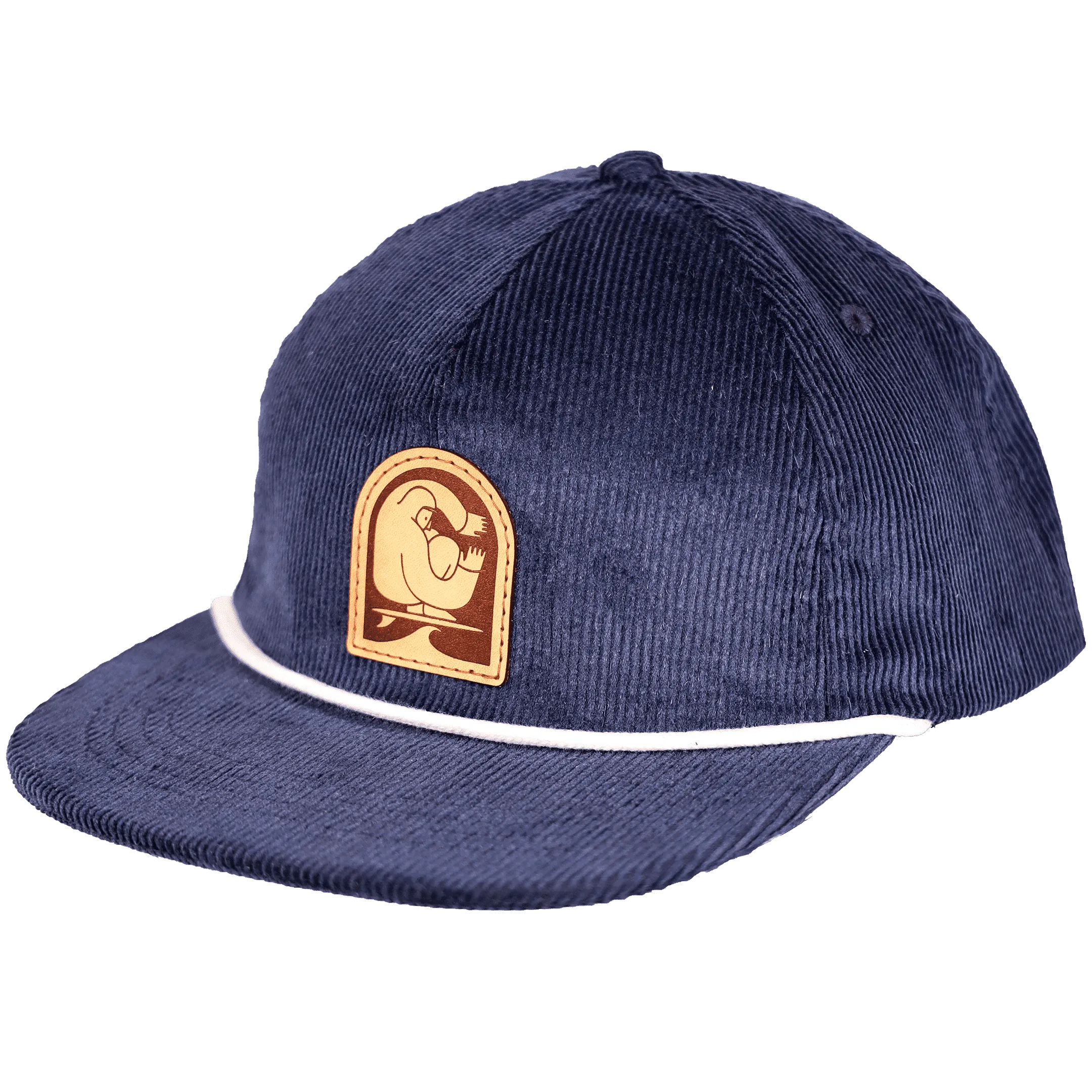 Seaside Hemp Corduroy Strapback | Blue