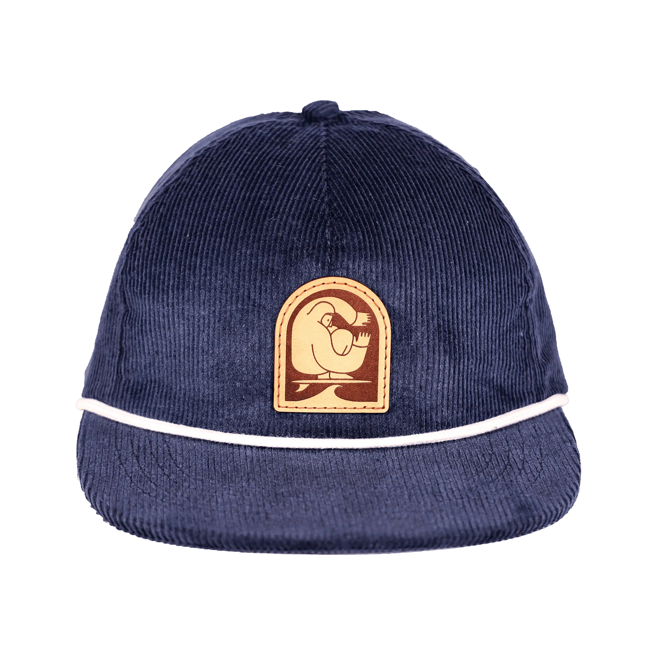 Seaside Hemp Corduroy Strapback | Blue