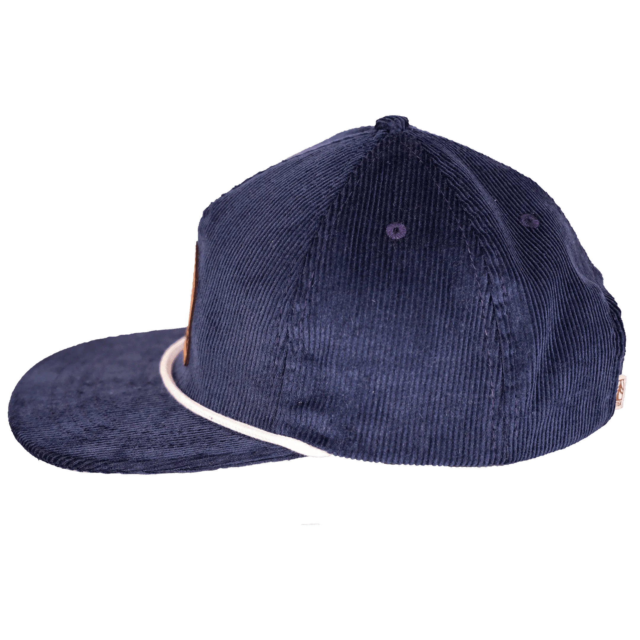 Seaside Hemp Corduroy Strapback | Blue