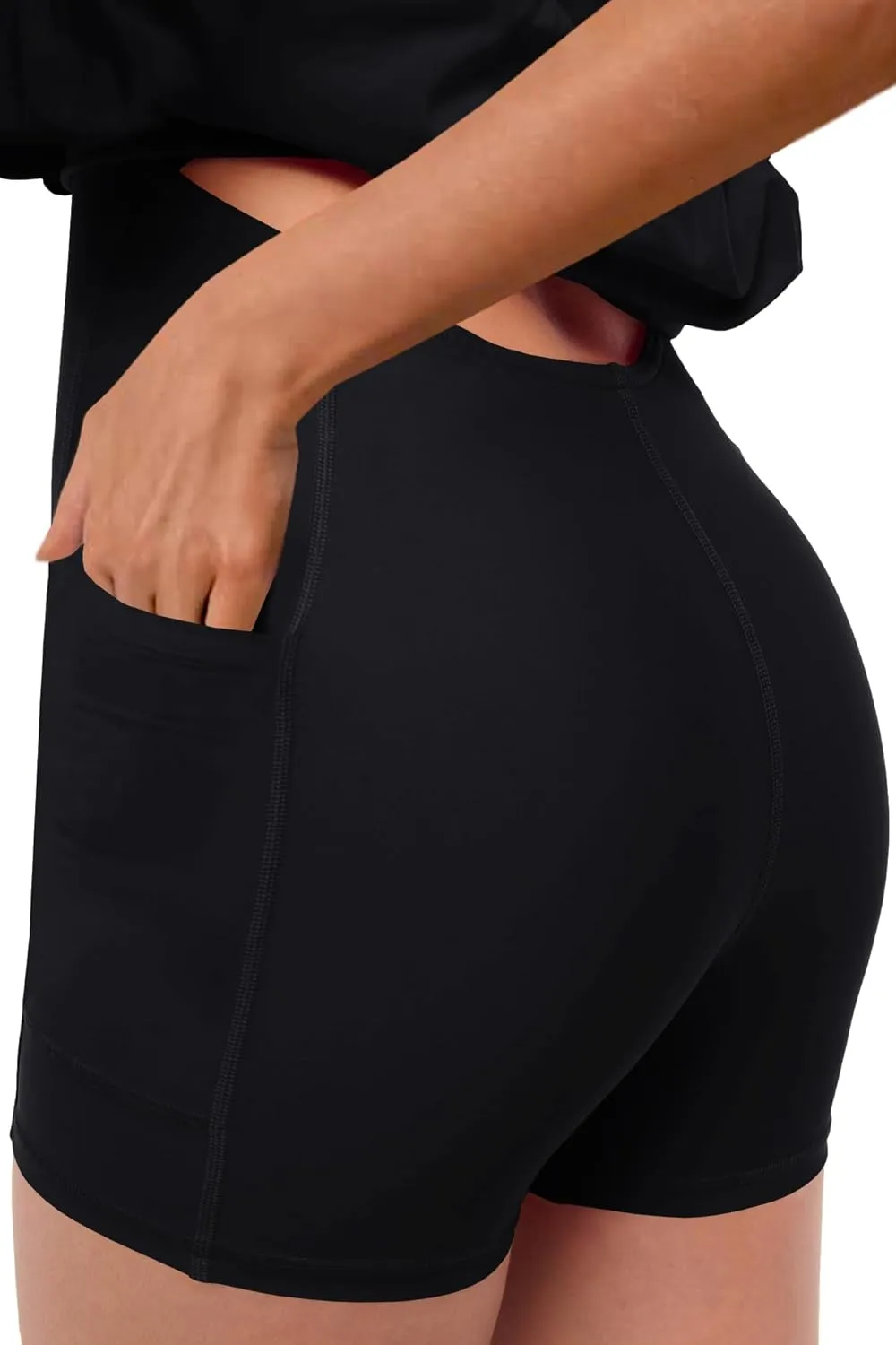 SENSERISE Womens Tennis Dress Built in Bra Halter Dress with Shorts Underneath Workout One Piece Golf Outfits