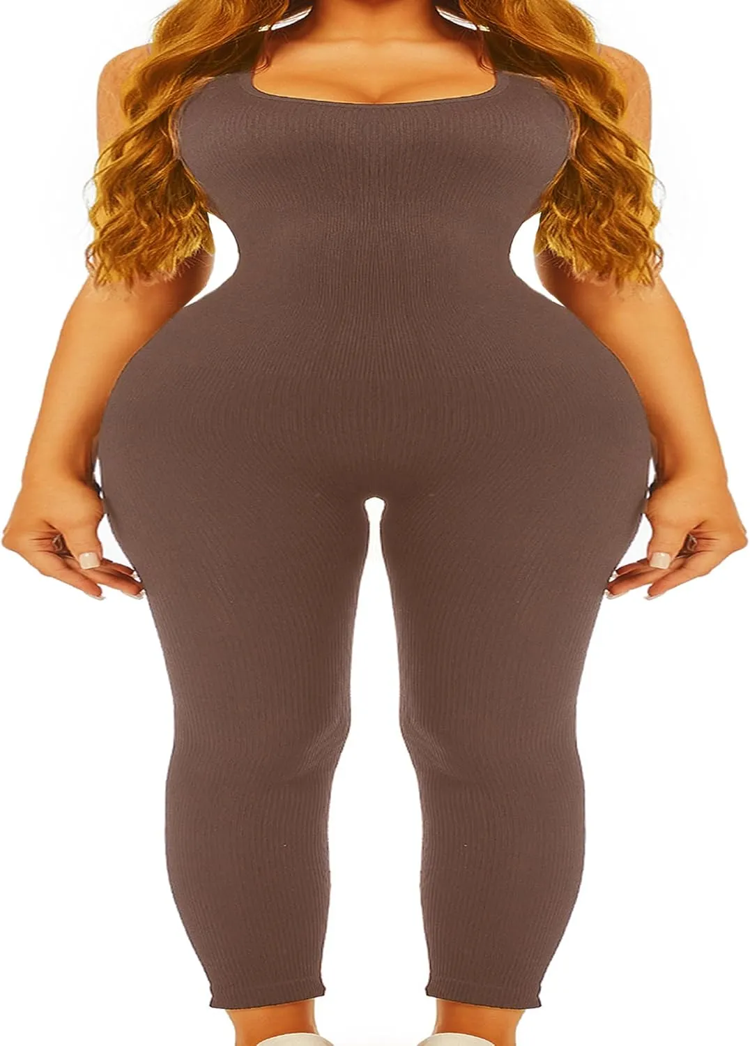 Sliot Workout Jumpsuit for Women - Tummy Control Yoga & Athletic One Piece
