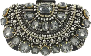 Solyinne Evening Bag for Woman Crystal Clutch Purses Sparkly Purses Cocktail Wedding Handbag