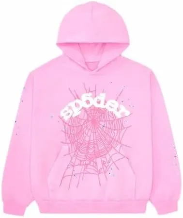 Sp5der Web Hoodie, Pink