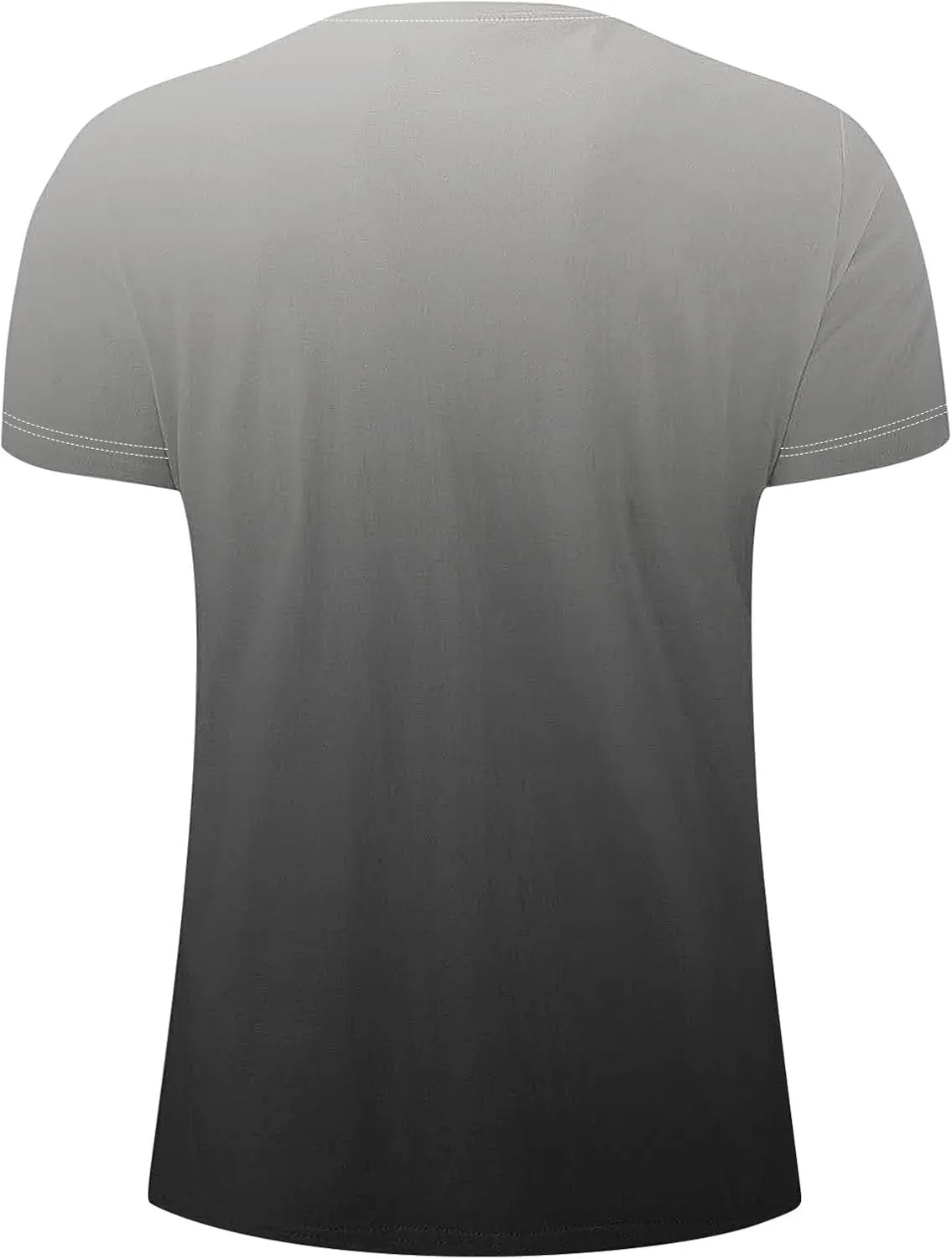 Summer Shirts for Men Mens Summer T-Shirt Running Quick Drying Close Fit Tunic Short Sleeved Round Neck Plain Tops