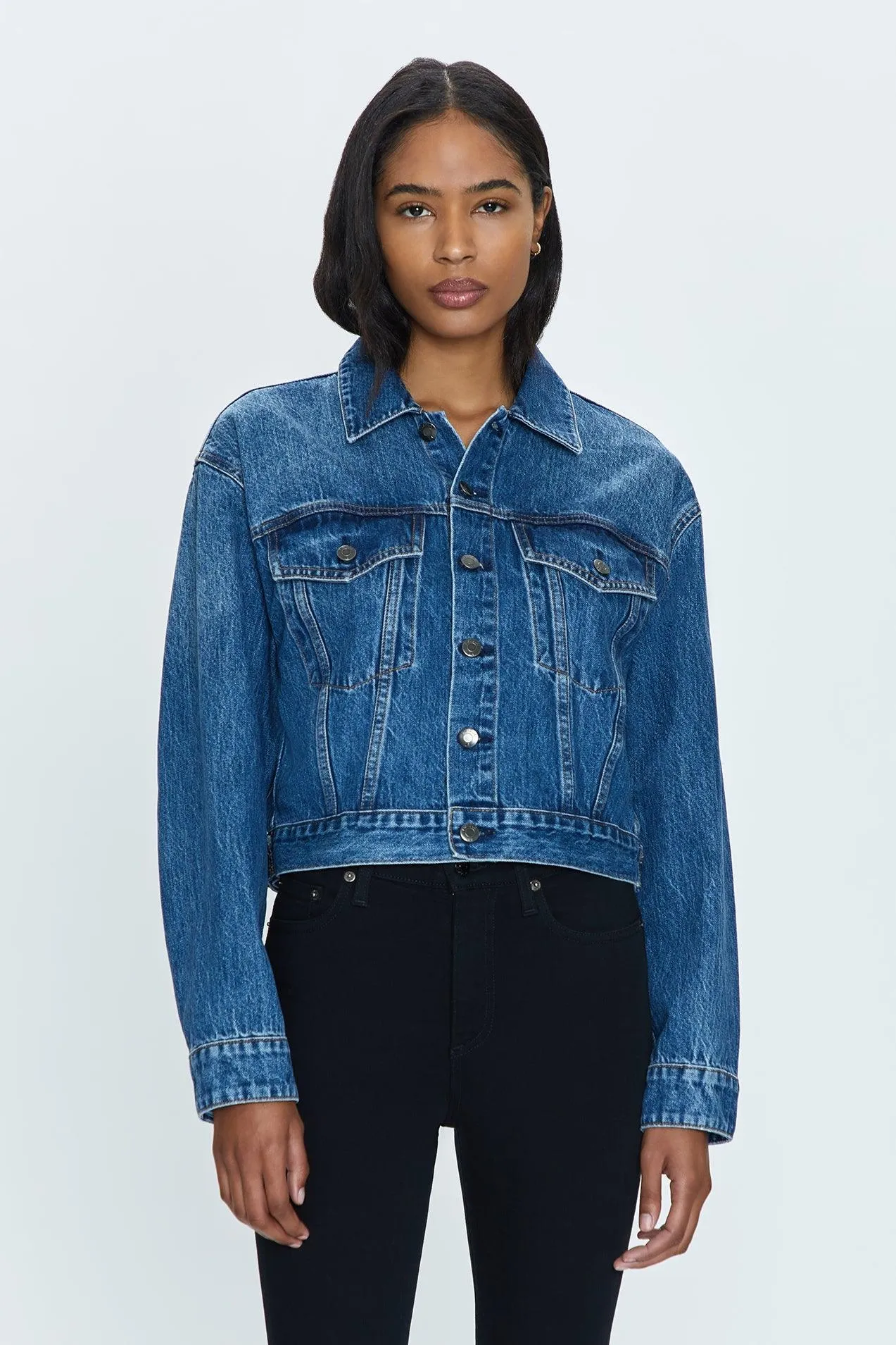 Tatum Cropped Jean Jacket