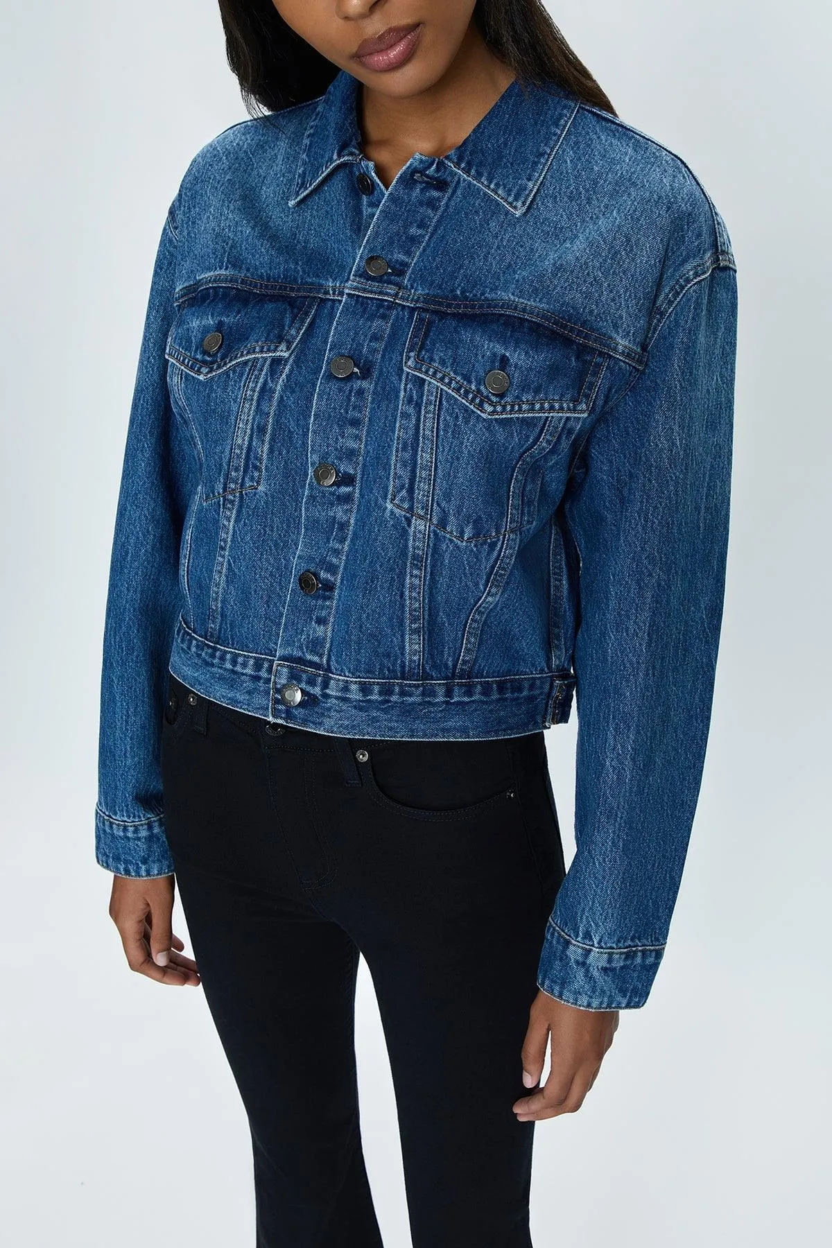 Tatum Cropped Jean Jacket