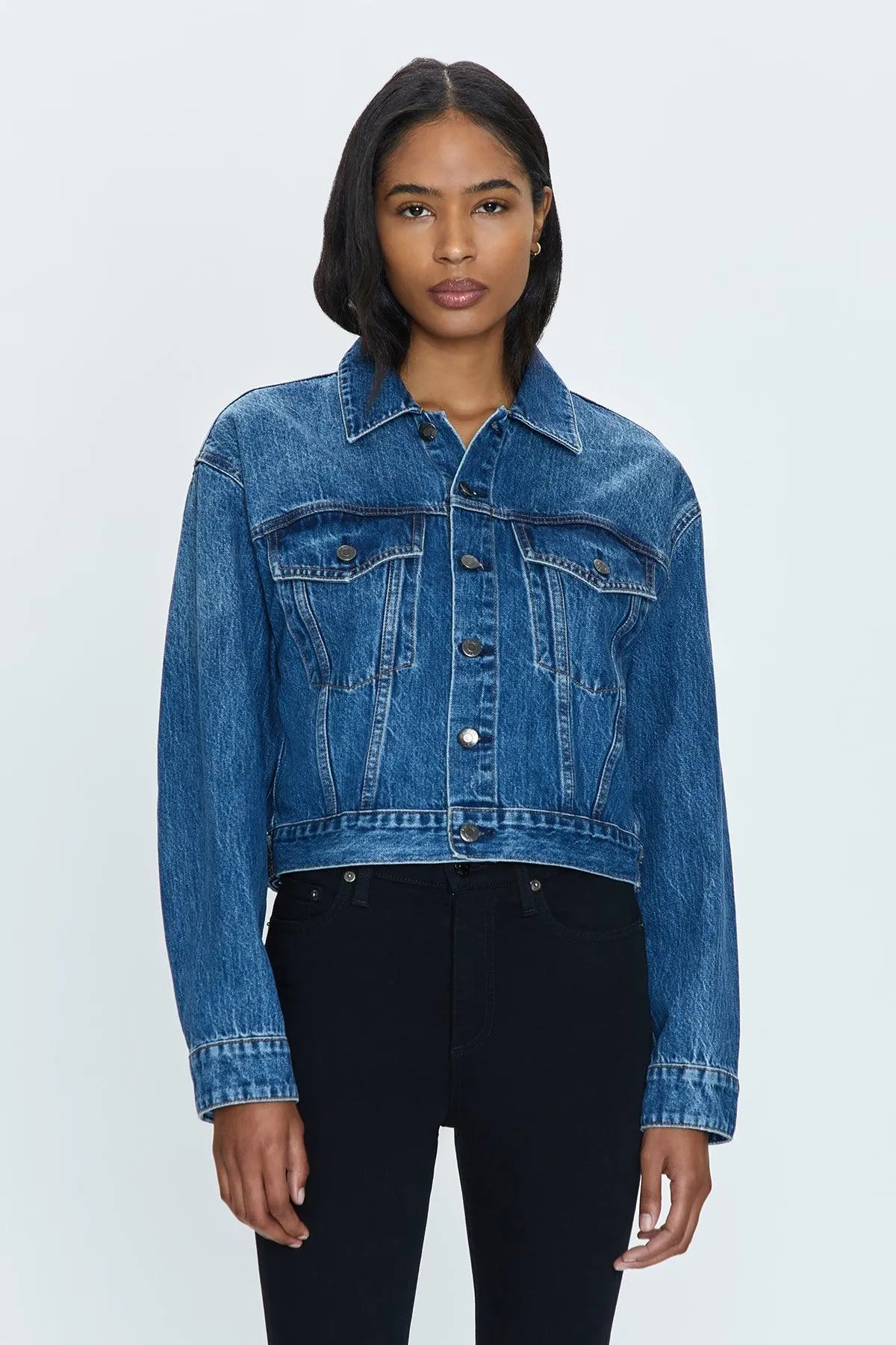 Tatum Cropped Jean Jacket